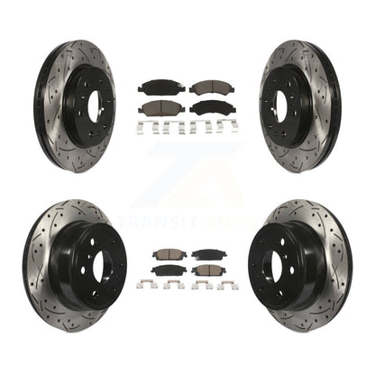 Kit de plaquettes en céramique pour Rotors de frein avant et arrière, pour GMC Sierra 1500 Chevrole