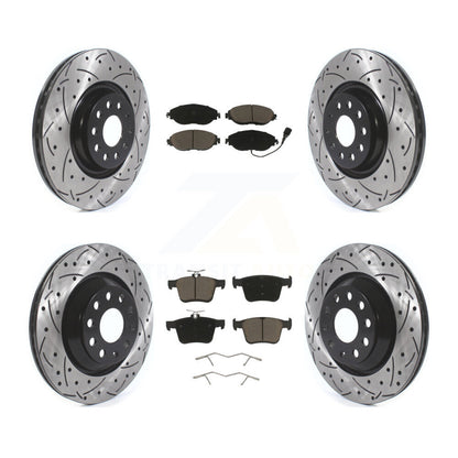 Kit de plaquettes en céramique pour Rotors de frein avant et arrière, pour Audi Q3 Volkswagen Golf