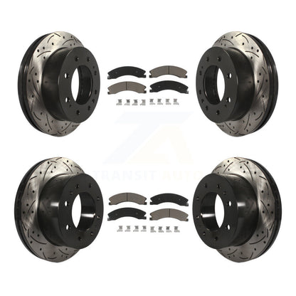 Kit de plaquettes en céramique pour Rotors de frein avant et arrière, pour GMC Chevrolet Sierra 250