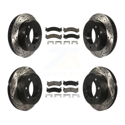 Kit de plaquettes en céramique pour Rotors de frein avant et arrière, pour Chevrolet GMC Sierra 250
