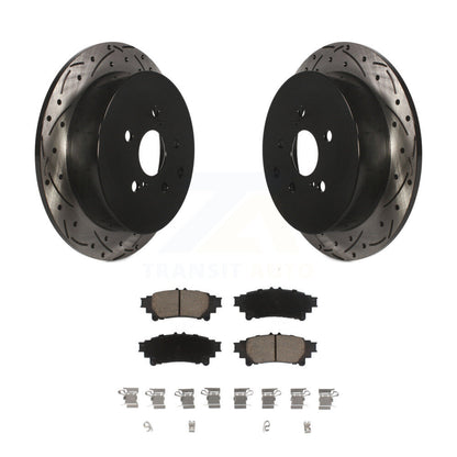 Kit de plaquettes en céramique pour Rotor de frein à fente arrière, pour Toyota Sienna Highlander Lexu