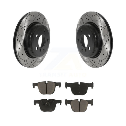 Kit de plaquettes en céramique pour Rotor de frein, fente de perçage arrière, pour BMW 330i xDrive 328i 335i 428i