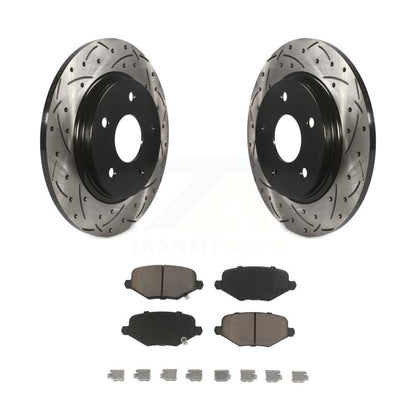 Kit de plaquettes en céramique pour Rotor de frein à fente arrière, pour Dodge Grand Caravan Chrysler