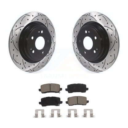 Kit de plaquettes en céramique pour rotors de frein à disque, fente de perçage arrière, pour Acura MD 2017 – 2020