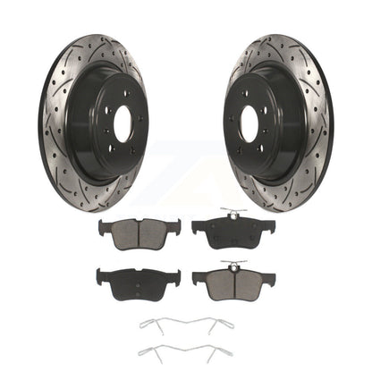 Kit de plaquettes en céramique pour Rotor de frein à fente arrière, pour Ford Escape Fusion Lincoln MK