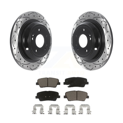 Kit de plaquettes en céramique pour Rotor de frein à disque fendu, revêtement arrière, pour Hyundai Genesi