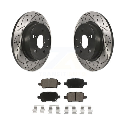 Kit de plaquettes en céramique pour Rotor de frein à disque fendu, revêtement arrière, pour Chevrolet Cruze