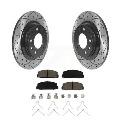 Kit de plaquettes en céramique pour Rotor de frein à disque fendu, revêtement arrière, pour Mazda 6 Proteg