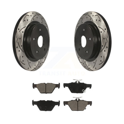 Kit de plaquettes en céramique pour Rotor de frein à disque, fente arrière percée, pour Subaru Outback WRX Legac