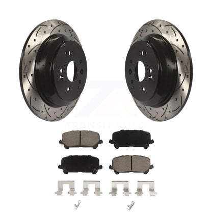 Kit de plaquettes en céramique pour rotors de frein à disque, fente de perçage arrière, pour Acura MD 2014 – 2016