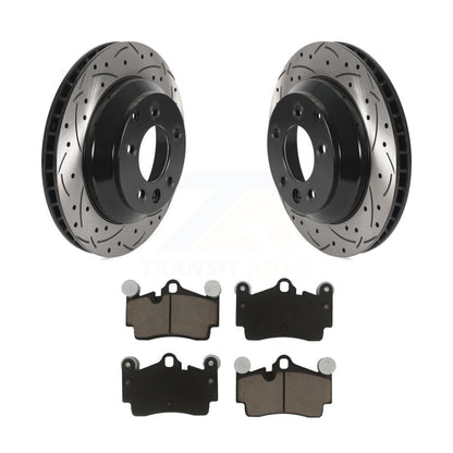 Kit de plaquettes en céramique pour Rotors de frein à fente arrière, pour Audi Q7 Porsche Cayenne Touare