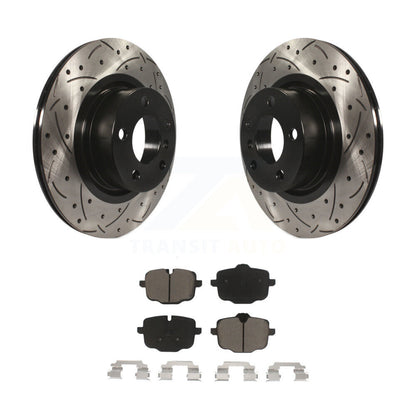 Kit de plaquettes en céramique pour Rotor de frein à disque, fente de perçage pour manteau arrière, pour BMW X3 2012 à partir de 10 1