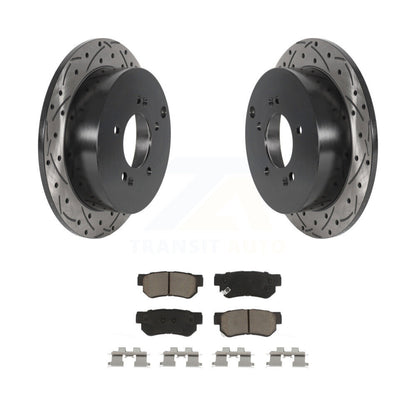 Kit de plaquettes en céramique pour Rotor de frein à fente arrière, pour Hyundai Tucson Kia Sportage F