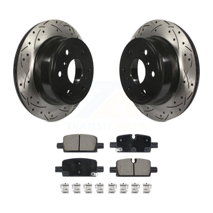 Kit de plaquettes en céramique pour Rotor de frein à disque fendu, revêtement arrière, pour GMC Sierra 150