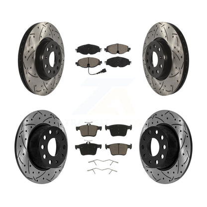 Kit de plaquettes en céramique pour rotors de frein avant et arrière, pour Volkswagen Taos FW 22-23