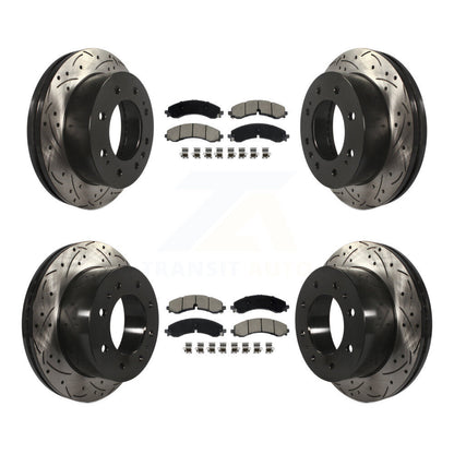 Kit de plaquettes en céramique pour Rotors de frein avant et arrière, pour GMC Chevrolet Sierra 250