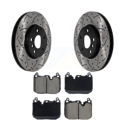 Kit de plaquettes en céramique pour Rotor de frein, fente de perçage avant, pour Mini Cooper Clubman 2017 – 2020
