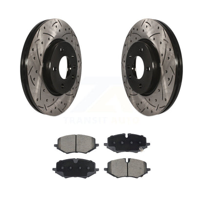 Kit de plaquettes en céramique pour Rotors de frein à fente avant, pour Chevrolet Trailblazer Buick G