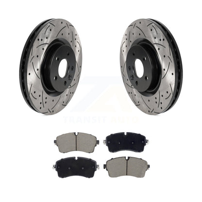 Kit de plaquettes en céramique pour rotors de frein à disque fendus, revêtement avant, pour Jaguar e-pac