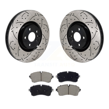 Kit de plaquettes en céramique pour Rotors de frein à fente avant, pour Land Rover Range Evoque Jagua