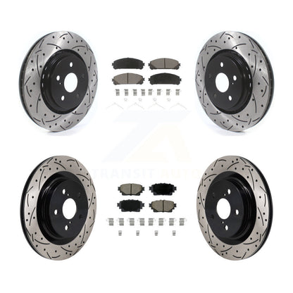 Kit de plaquettes en céramique pour Rotor de frein, fente avant et arrière percée, pour Lexus NX350h NX350 NX25