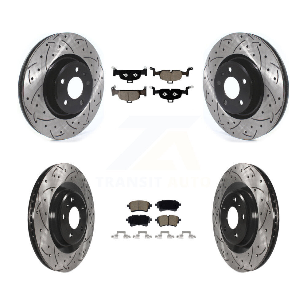 Kit de plaquettes en céramique pour Rotors de frein avant et arrière, pour Audi A5 Sportback Quattr