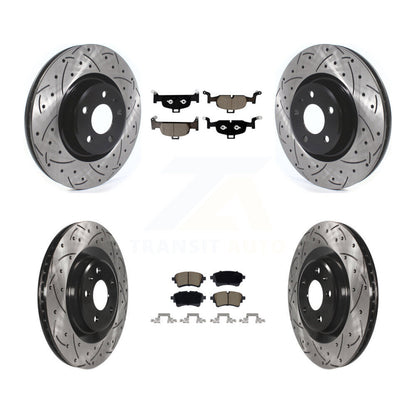 Kit de plaquettes en céramique pour Rotors de frein avant et arrière, pour Audi A5 Sportback Quattr