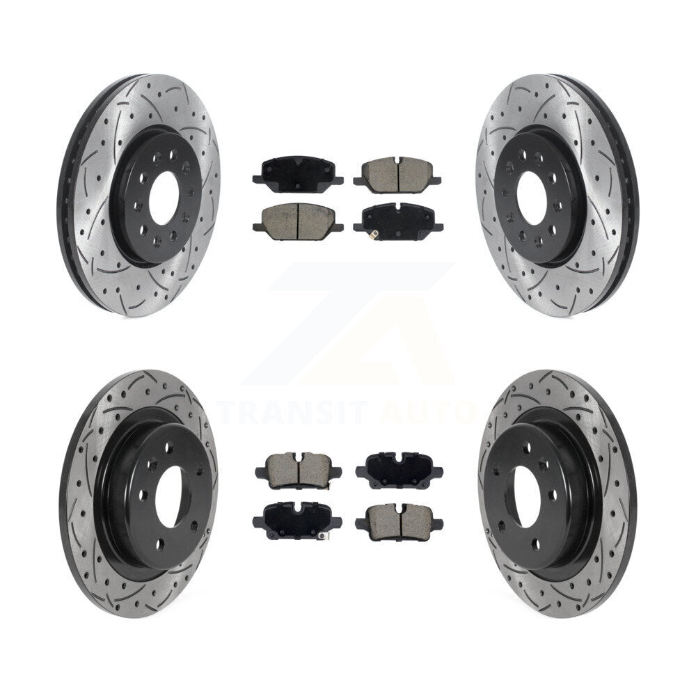 Kit de plaquettes en céramique pour Rotor de frein, fente de perçage avant et arrière, pour Chevrolet Equinox GM 2021