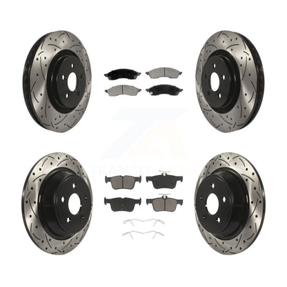 Kit de plaquettes en céramique pour Rotor de frein à disque, fente de perçage pour manteau avant et arrière, pour Lincoln Nautilu
