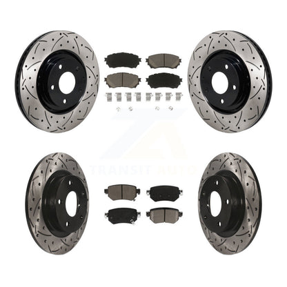 Kit de plaquettes en céramique pour rotors de frein avant et arrière, pour Mazda 6 Turbocharge 2021