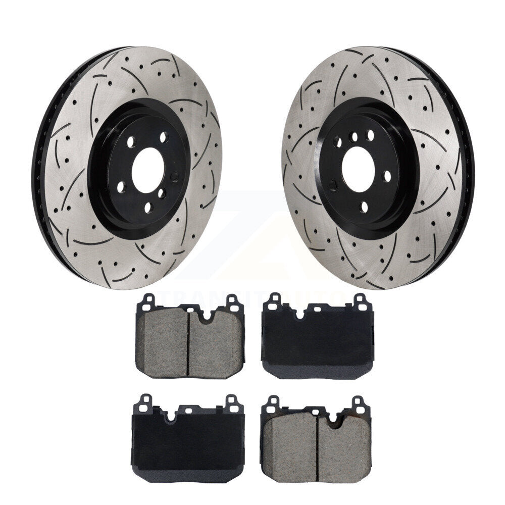 Kit de plaquettes en céramique pour Rotor de frein à fente avant percée, pour Mini Cooper Countryman BMW X