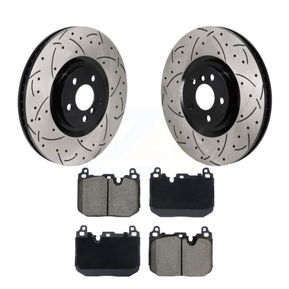 Kit de plaquettes en céramique pour Rotor de frein à fente avant percée, pour Mini Cooper Countryman BMW X