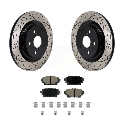 Kit de plaquettes en céramique pour Rotor de frein à fente arrière, pour Toyota Sienna Lexus RAV4 Prim