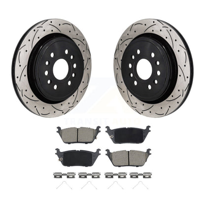 Kit de plaquettes en céramique pour Rotor de frein à fente arrière, pour Ram 1500 Jeep Wagoneer Grand