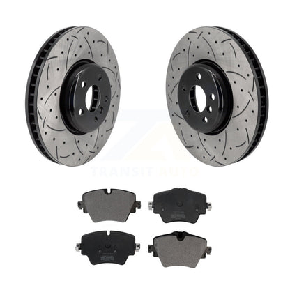 Kit de plaquettes semi-métalliques pour Rotor de frein, fente de perçage avant, pour Toyota GR Supra 2021 2.0