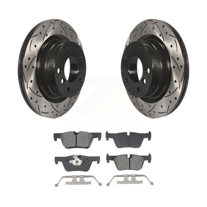 Kit de plaquettes de frein semi-métalliques pour rotors de frein à fente arrière, pour BMW 230i xDrive 228i 328