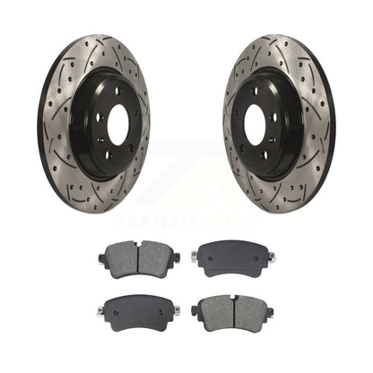 Kit de plaquettes de frein semi-métalliques pour rotors de frein arrière, pour Audi A4 Quattr 2017 – 2019