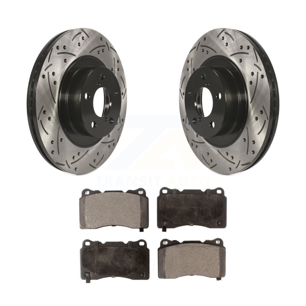 Kit de plaquettes en céramique pour Rotor de frein, fente de perçage avant, pour Toyota 86 sans frein Brembo
