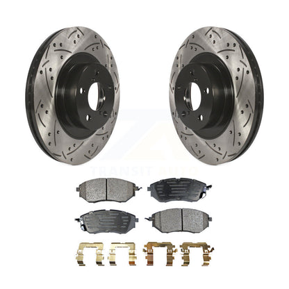Kit de plaquettes en céramique pour Rotor de frein à fente avant percée, pour Subaru Legacy 3.0 R avec 3.0