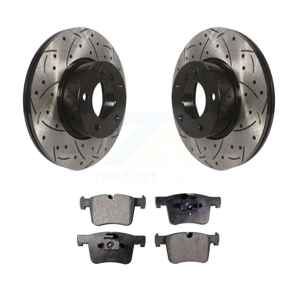 Kit de plaquettes en céramique pour Rotors de frein à fente avant, pour BMW 328i xDrive 330i 320i 428