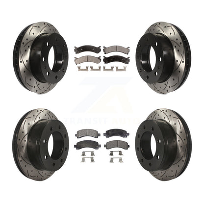 Kit de plaquettes en céramique pour Rotors de frein avant et arrière, pour GMC Savana 2500 Chevrole