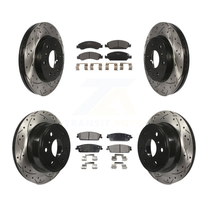Kit de plaquettes en céramique pour Rotors de frein avant et arrière, pour Chevrolet GMC Sierra 150