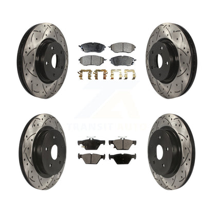 Kit de plaquettes en céramique pour Rotors de frein avant et arrière, pour Subaru Outback WRX Legac