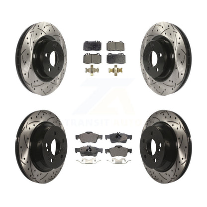 Kit de plaquettes en céramique pour rotors de frein avant et arrière, pour Mercedes-Benz CLS550 E55
