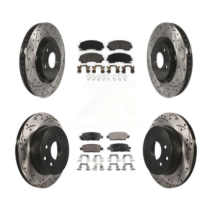Kit de plaquettes en céramique pour Rotor de frein à disque, fente avant et arrière, pour Nissan Rogu
