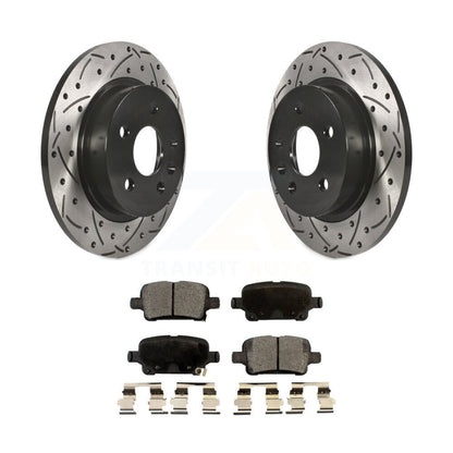 Kit de plaquettes en céramique pour Rotor de frein à disque fendu, revêtement arrière, pour Chevrolet Cruze