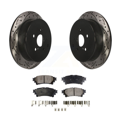 Kit de plaquettes en céramique pour Rotor de frein à fente arrière, pour Toyota Sienna Highlander Lexu