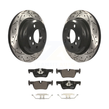 Kit de plaquettes en céramique pour Rotor de frein à fente arrière percée, pour BMW 328i xDrive 330i 320i 428
