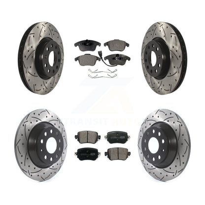 Kit de plaquettes en céramique pour Rotors de frein avant et arrière, pour Audi Q3 Quattr 2016 – 2018