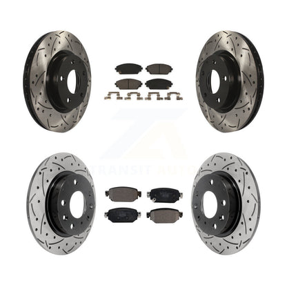 Kit de plaquettes en céramique pour Rotor de frein à fente avant et arrière, pour Mazda CX-3 AW 2019 – 2022